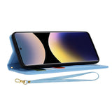 Husa de protectie Techsuit FlipCraft compatibil cu Xiaomi Redmi Note 14 Pro 5G / Poco X7, Vibrant Blue
