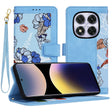 Husa de protectie Techsuit FlipCraft compatibil cu Xiaomi Redmi Note 14 Pro 5G / Poco X7, Vibrant Blue