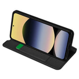 Husa de protectie Techsuit Magskin Book compatibil cu Xiaomi Redmi Note 14 5G, Negru