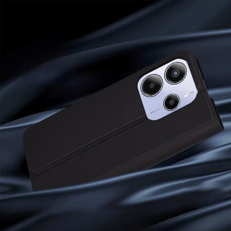 Husa de protectie Techsuit Magskin Book compatibil cu Xiaomi Redmi Note 14 5G, Negru