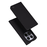Husa de protectie Techsuit Magskin Book compatibil cu Xiaomi Redmi Note 14 Pro 5G / Poco X7, Negru