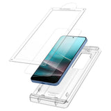 Folie de protectie Spigen Elite Shield EZ Fit HD (AFL09091) compatibil cu Samsung Galaxy S25, Transparent