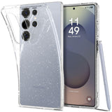 Husa de protectie Spigen Liquid Crystal Glitter (ACS08950) compatibil cu Samsung Galaxy S25 Ultra, Crystal Quartz