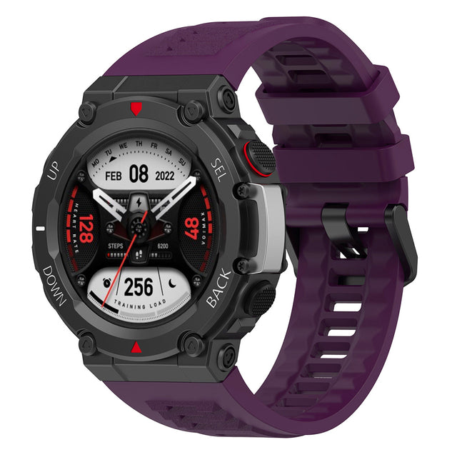 Curea smartwatch Techsuit Watchband (W067) compatibil cu Amazfit T-Rex 2 / 2 Ocean Blue, Mov