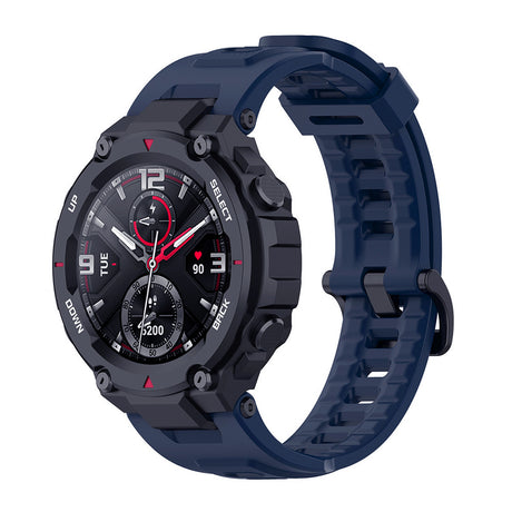 Techsuit Watchband W067 sötétkék szíj Amazfit T-Rex és Amazfit T-Rex Pro okosórákhoz