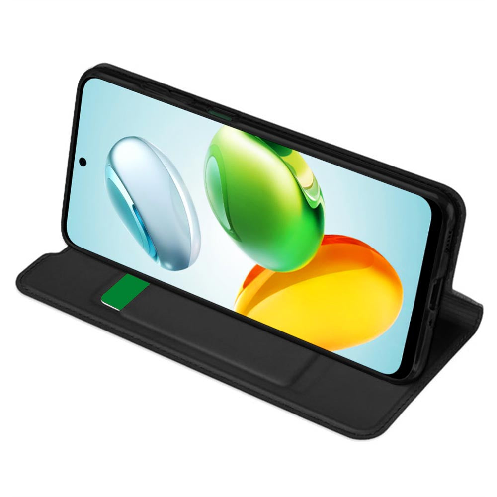 Husa de protectie Techsuit Magskin Book compatibil cu Honor 200 Smart / X7c, Negru