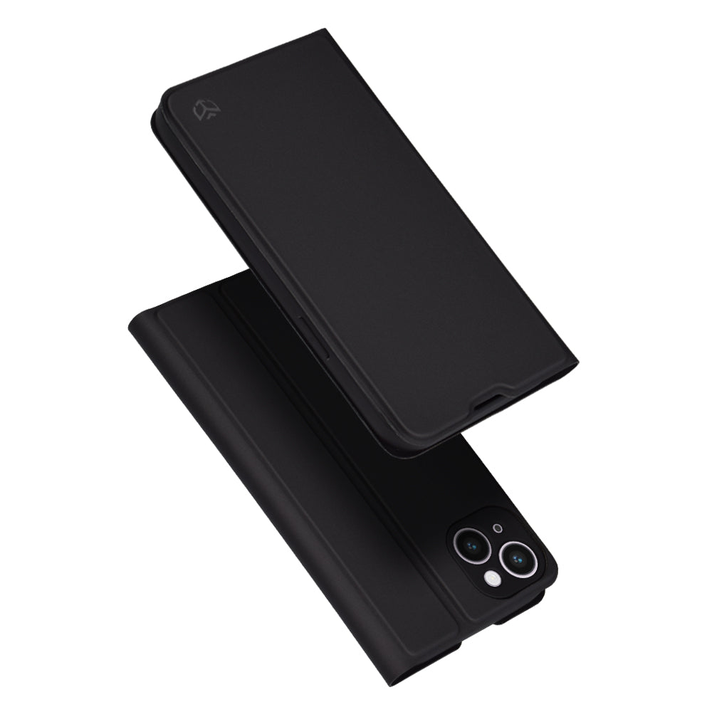 Husa de protectie Techsuit Magskin Book compatibil cu iPhone 14 Plus, Negru