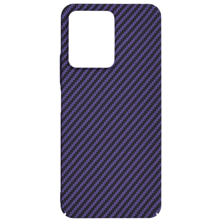 Husa de protectie Techsuit Carbonite FiberShell compatibil cu Xiaomi Redmi 13C 4G / Redmi 13C 5G / Poco C65, Mov