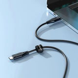 Cablu Acefast (C3-03), Type-C to Type-C, 60W, 3A, 480Mb/s, Fast Charging, 1.2m, Negru