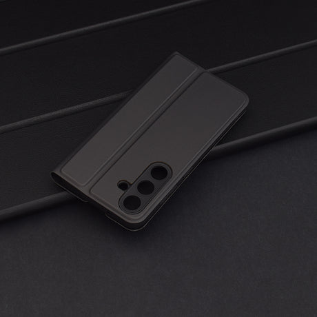 Husa de protectie Techsuit Magskin Book compatibil cu Samsung Galaxy S25, Negru