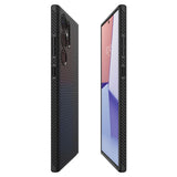 Husa de protectie Spigen Liquid Air (ACS05614) compatibil cu Samsung Galaxy S23 Ultra, Negru Mat