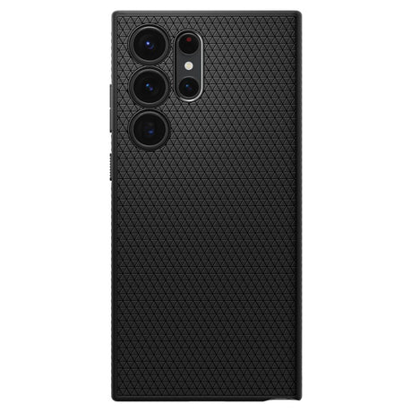 Husa de protectie Spigen Liquid Air (ACS05614) compatibil cu Samsung Galaxy S23 Ultra, Negru Mat