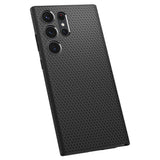 Husa de protectie Spigen Liquid Air (ACS05614) compatibil cu Samsung Galaxy S23 Ultra, Negru Mat