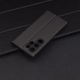 Husa de protectie Techsuit Magskin Book compatibil cu Samsung Galaxy S25 Ultra, Negru