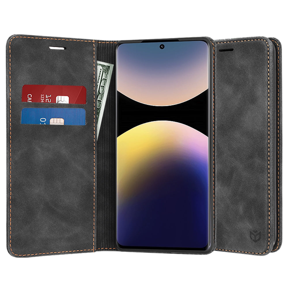 Husa de protectie Techsuit Confy compatibil cu Xiaomi Redmi Note 14 Pro 5G / Note 14 Pro+ 5G / Poco X7, Negru