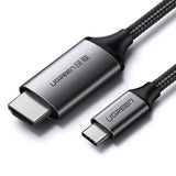 Ugreen Adaptor Ugreen Video Cable Adapter MM142 (50570), Type-C to HDMI, 4K@60Hz, 1.5m, Negru / Gray