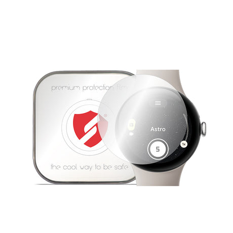 Folie de protectie smartwatch Smart Protection Premium Classic (set de 4) compatibil cu Google Pixel Watch 3 45mm, Transparent
