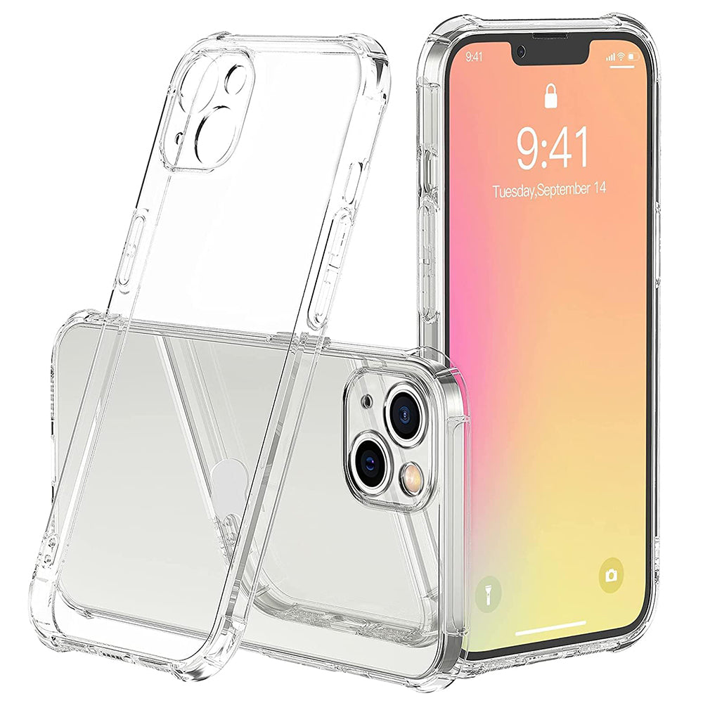 Husa de protectie Techsuit Shockproof Clear Silicone compatibil cu iPhone 16 Pro, Transparent