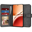 Husa de protectie Techsuit Diary Book compatibil cu Oppo Reno12 F 4G / Reno12 F 5G / Reno12 FS 4G / Reno12 FS 5G, Negru