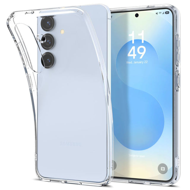 Husa de protectie Spigen Liquid Crystal (ACS08974) compatibil cu Samsung Galaxy S25 Plus, Transparent