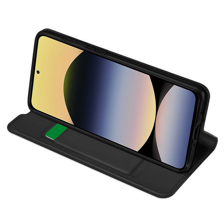 Husa de protectie Techsuit Magskin Book compatibil cu Xiaomi Redmi Note 14 4G (Regional), Negru