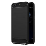 Husa pentru Huawei P10 Plus - Techsuit Carbon Silicone - Black