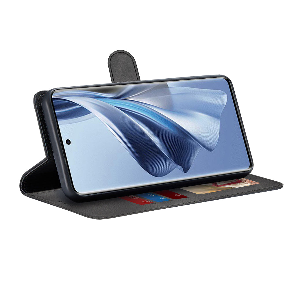 Husa de protectie Techsuit Diary Book compatibil cu Oppo Reno10 / Reno10 Pro, Negru