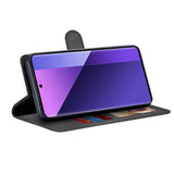 Husa de protectie Techsuit Diary Book compatibil cu Xiaomi Redmi Note 13 Pro+ 5G, Negru
