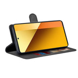 Husa de protectie Techsuit Diary Book compatibil cu Xiaomi Redmi Note 13 5G, Negru