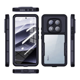 Husa de protectie ShellBox Waterproof IP68 compatibil cu Xiaomi Redmi Note 14 Pro 5G / Poco X7, Negru