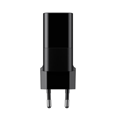 Incarcator Havit (UCLE001 EU), 2x USB, Type-C, 30W, GaN Technology, Negru