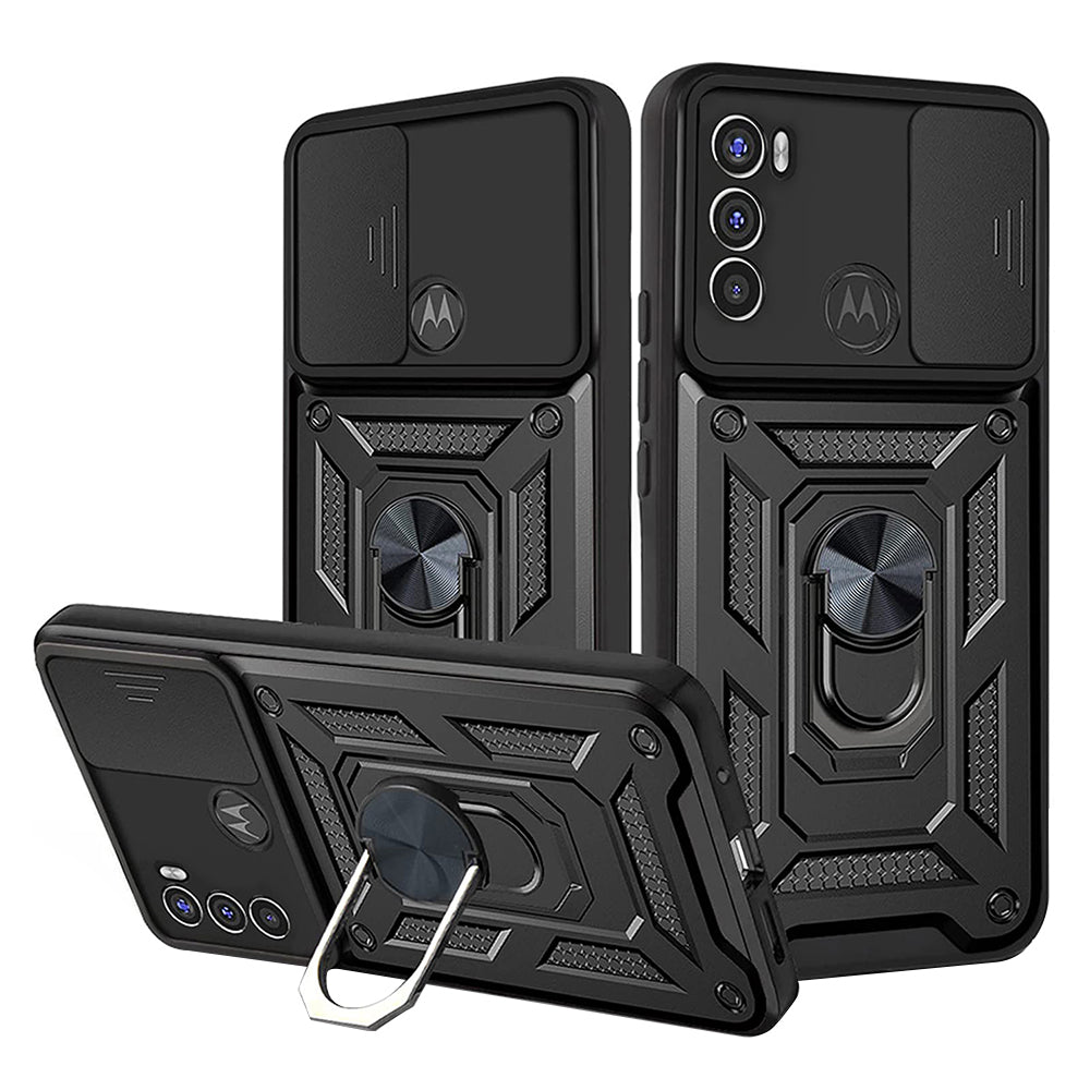 Husa de protectie Techsuit CamShield Series compatibil cu Motorola Moto G71 5G, Negru
