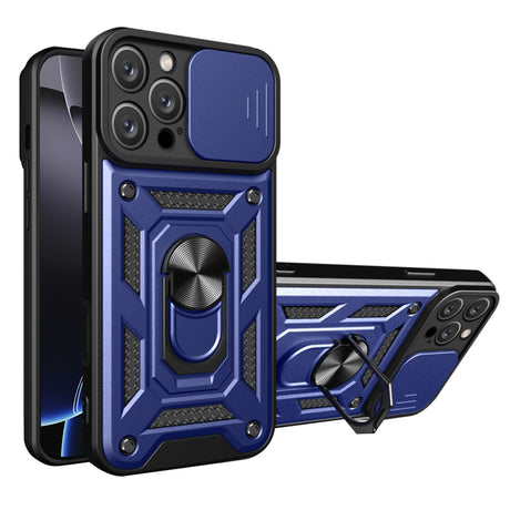Husa de protectie Techsuit CamShield Series compatibil cu iPhone 16 Pro, Albastru