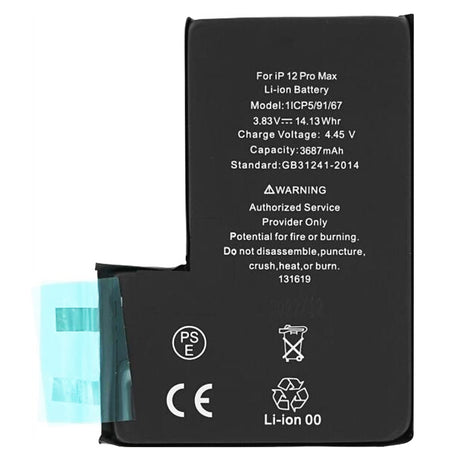 Componenta OEM Smartphone Battery (18531), without Flex-Cable - 3687mAh, Negru