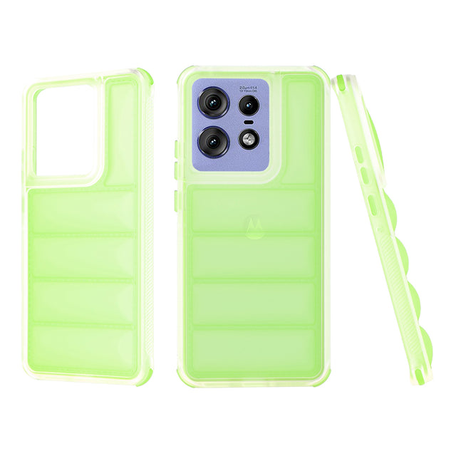 Husa de protectie Techsuit Wave Shield compatibil cu Motorola Edge 50 Pro, Verde