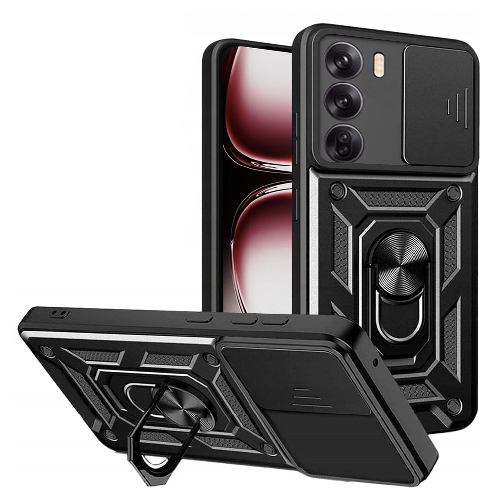 Husa de protectie Techsuit CamShield Series compatibil cu Oppo Reno12 Pro, Negru