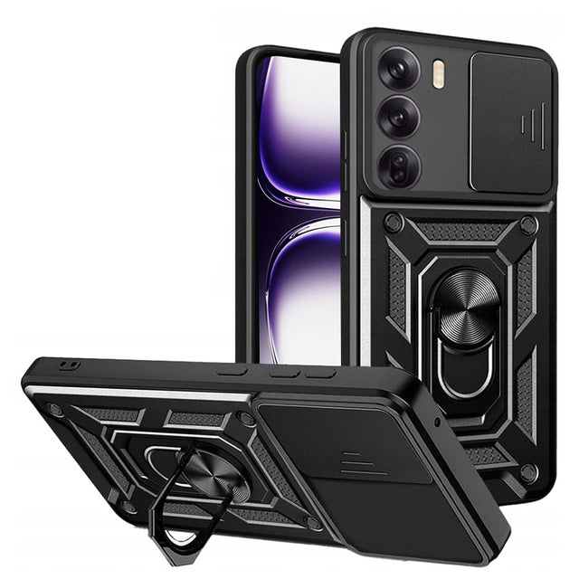Husa de protectie Techsuit CamShield Series compatibil cu Oppo Reno12, Negru