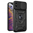 Husa de protectie Techsuit CamShield Series compatibil cu iPhone XS Max, Negru