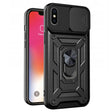 Husa de protectie Techsuit CamShield Series compatibil cu iPhone X / iPhone XS, Negru