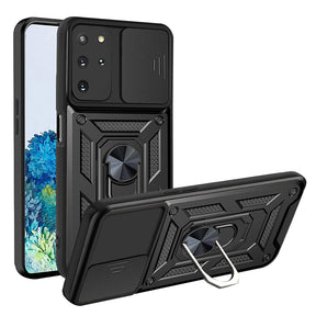 Husa de protectie Techsuit CamShield Series compatibil cu Samsung Galaxy S20 Plus 4G / S20 Plus 5G, Negru