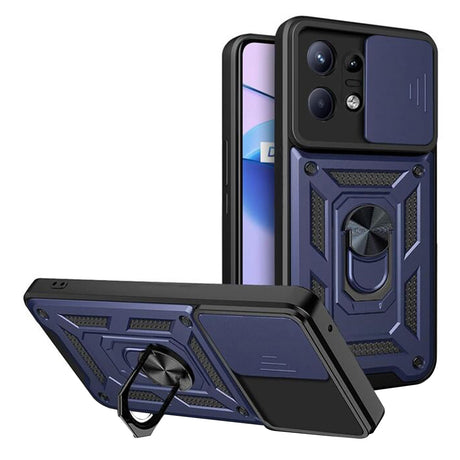 Husa de protectie Techsuit CamShield Series compatibil cu Motorola Edge 50 Pro, Albastru