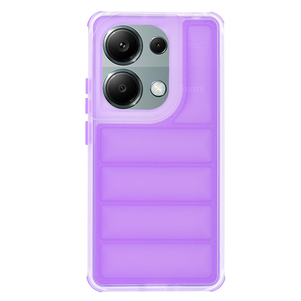 Husa de protectie Techsuit Wave Shield compatibil cu Xiaomi Redmi Note 13 Pro 4G / Poco M6 Pro 4G, Violet