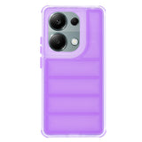 Husa de protectie Techsuit Wave Shield compatibil cu Xiaomi Redmi Note 13 Pro 4G / Poco M6 Pro 4G, Violet