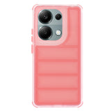 Husa de protectie Techsuit Wave Shield compatibil cu Xiaomi Redmi Note 13 Pro 4G / Poco M6 Pro 4G, Rosu