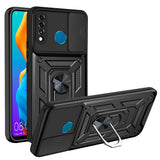 Husa de protectie Techsuit CamShield Series compatibil cu Huawei P30 Lite / P30 Lite New Edition, Negru