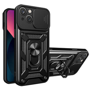 Husa de protectie Techsuit CamShield Series compatibil cu iPhone 14, Negru