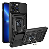 Husa de protectie Techsuit CamShield Series compatibil cu iPhone 13 Pro Max, Negru