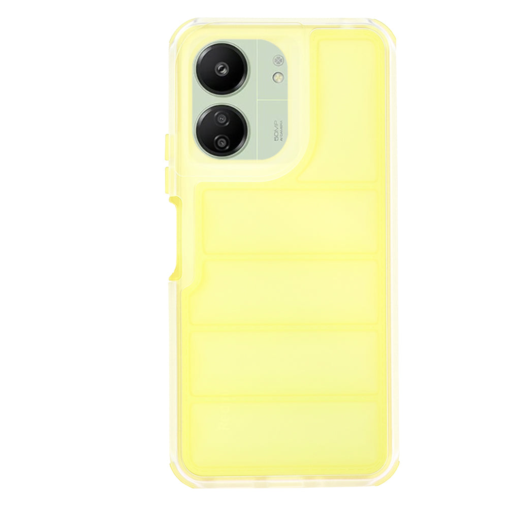 Husa de protectie Techsuit Wave Shield compatibil cu Xiaomi Redmi 13C 4G / Redmi 13C 5G / Poco C65, Galben