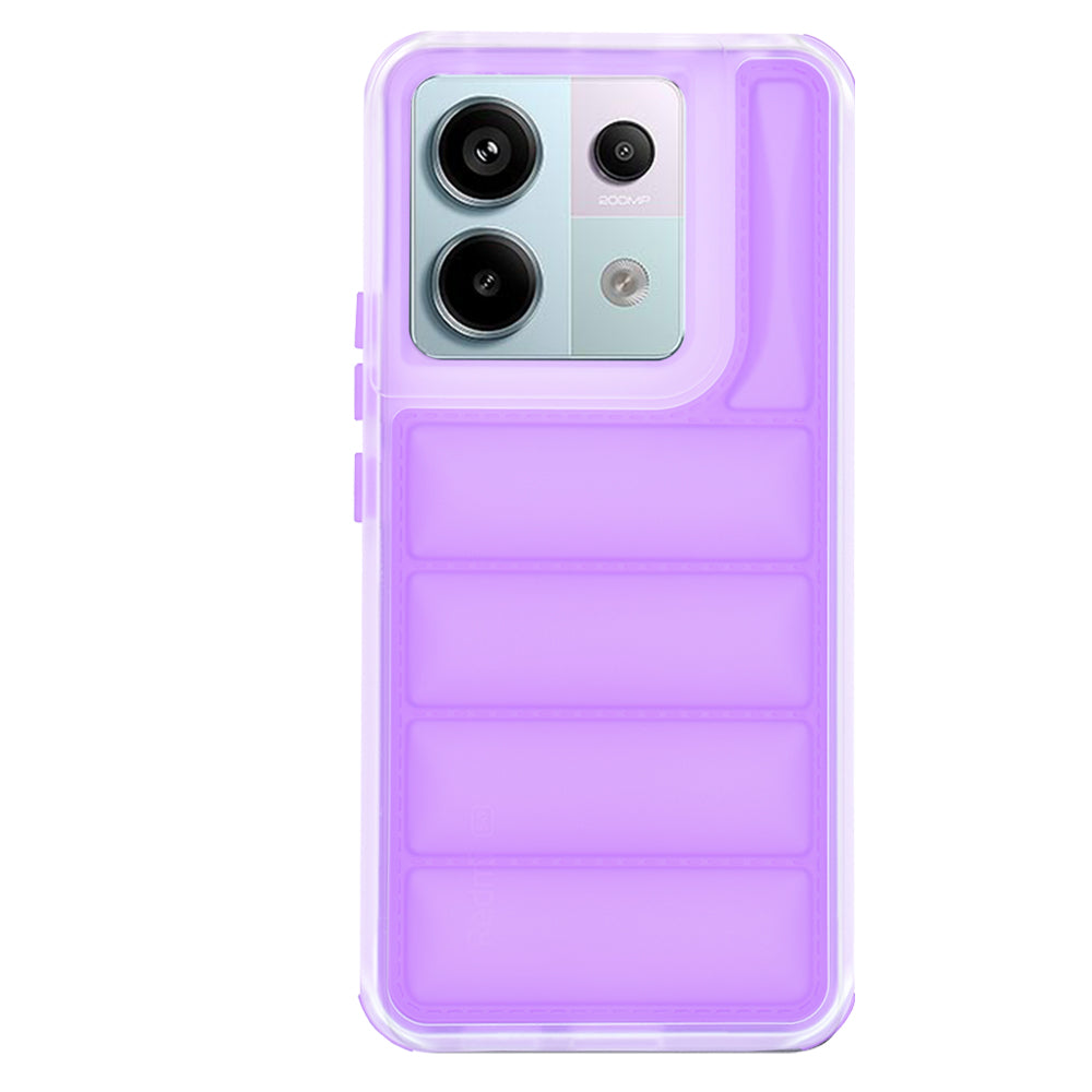 Husa de protectie Techsuit Wave Shield compatibil cu Xiaomi Redmi Note 13 Pro 5G / Poco X6, Violet
