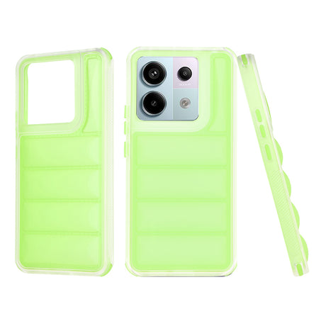 Husa de protectie Techsuit Wave Shield compatibil cu Xiaomi Redmi Note 13 Pro 5G / Poco X6, Verde